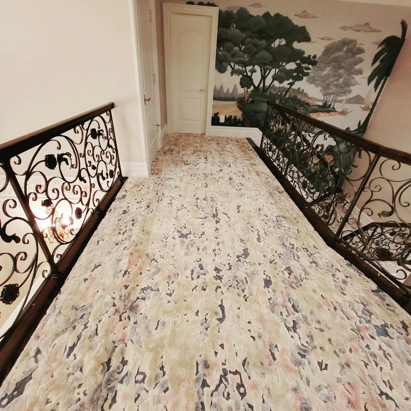 Stair Landing with Mural - Marietta